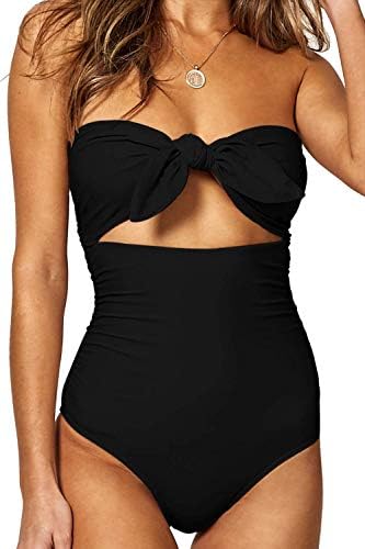 best strapless one piece swimsuits