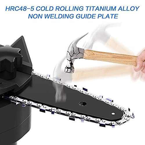 Mini Chainsaw Cordless, 4-inch Electric Portable Chainsaw with 2pcs Lithium Batteries Pruning Shears Chainsaw, One-hand… - Image 6