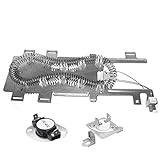 Siwdoy 8544771 Dryer Heating Element and 279973 Thermal Cut-Off Fuse & Thermostat Kit&nbsp;Compatible with Whirlpool Maytag Dryers&nbsp;