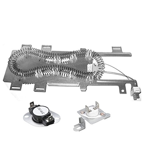Siwdoy 8544771 Dryer Heating Element and 279973 Thermal Cut-Off Fuse & Thermostat Kit&nbsp;Compatible with Whirlpool Maytag Dryers&nbsp;
