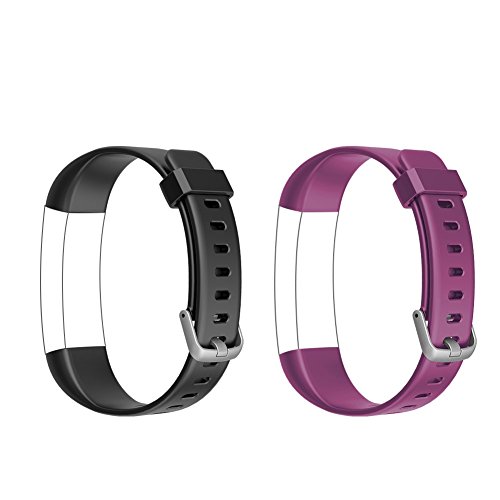 Letsfit ID130Plus HR Replacement Bands, Adjustable Accessory Bands for