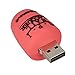 PORTWORLD Nail Polish Bottle Shaped 16GB USB 2.0 Flash Drive - Rose