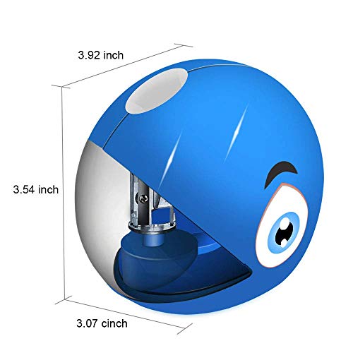 Electric Pencil Sharpener,Shark Pencil Sharpener for No.2 Pencils and Colored Pencils,Electrical Automatic Sharpener for Home/School/Office,USB or 2AA Batteries