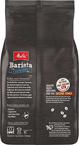Melitta Barista Classic Espresso, Ganze Kaffee-Bohnen 8 x 1kg, ungemahlen, Kaffeebohnen für Kaffee-Vollautomat, kräftige… – Bild 4