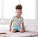 Gerber Girls' 4-Piece Pajama Set, bee, 4T