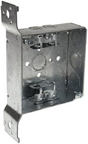 Cooper Crouse-Hinds 4"sq 1-1/2" Welded Steel Outlet Boxes