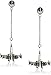 Star Wars Jewelry X-Wing Stainless Steel Dangle Drop Earrings (SALES1SWMD)