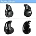 QZTELECTRONIC S530 Universal Mini Wireless in-Ear Earphone with Bluetooth 4.0 Stereo for iPhone Samsung (Black)