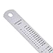 eBoot 2 Pack Stainless Steel Ruler 6 Inch with Conversion Table