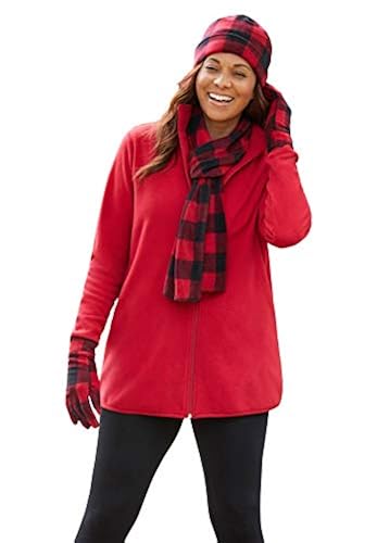 Fleece Coat Woman Within Winter Coats Plus Size Woman Within Plus