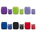 ALVABABY 6 Pack with 12 Inserts Baby Cloth Diapers, One Size Adjustable Washable Reusable Diaper for Baby Girls and Boys 6BMN