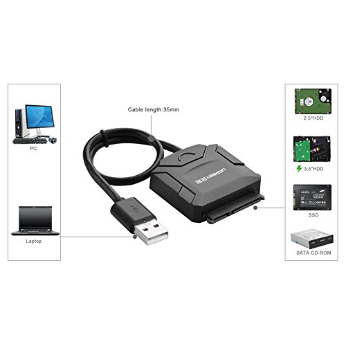 Algopix Similar Product 9 - UGREEN USB 20 to SATA Adapter Hard