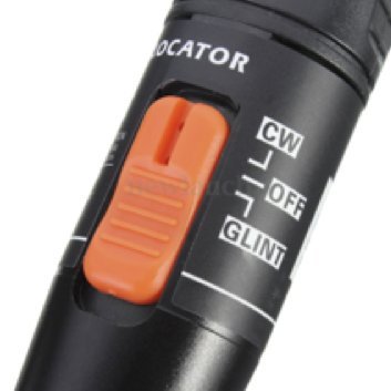 10mW Visual Fault Locator (VFL) and Fiber Optic Cable Tester - STRONG light beam - TOUGH Aluminium Body - Case Included - Commercial QUALITY