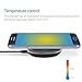 1byone Ultra-Slim Wireless Charger, Wireless Charging Station for Samsung Galaxy S7/S6/Edge/Plus, Note 5, Nexus 4/5/6/7, Nokia Lumia 920, LG Optimus Vu2 and All Qi-Enabled Devices, Black