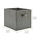 EZOWare Set of 4 Foldable Fabric Basket Bin, Collapsible Storage Cube Boxes for Nursery Toys (13 x 15 x 13 inches) (Warm Color)