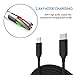 USB C to lightning cable (3.3ft/3 pack),Faracent type c to lightning cable 2.1A fast charging with iphone x iphone 8 plus iphone 7 plus and data transfer for macbook 2017 & laptops with usb c(black)
