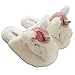 HALLUCI Women's Unicorn The Knight Style Cozy Fleece Memory Foam House Trick Treat Halloween Slippers Medium