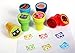 Playscene Cat Self Inking Stamps for Kids (CAT - 24 Pack)