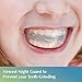 Mouth Guard For Grinding Teeth by Reejoys - Sleep Mouthpiece Night Bite Aid Guard Dental Stop Anti Whitening Tray Clenching Protector Sleeping