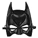 Ansee Batman Half Face Mask Classical Cartoon Figure Child Mask for Halloween Party - Black