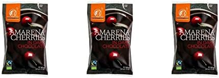 (3 PACK) - Landgarten Armarena Cherries In Dark Chocolate | 50x10gx | 3 PACK - SUPER SAVER - SAVE MONEY