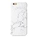 GMYLE iPhone 6s Marble Case, iPhone 6s Case, Snap Cover Glossy for iPhone 6s – White Marble II Pattern Slim Hard Back Case