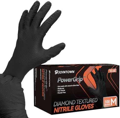 Amazon.com: 9 mil Nitrile Powder Free Gloves 50 Pc (Extra Large