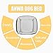 ANWA Washable Dog Bed Large Dogs, Dog Sleeping Bed, Comfortable Dog Bed Large Dogs Brownthumb 4