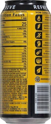 – MONSTER REHAB – TEA + LEMONADE + ENERGY – 15.5OZ.
