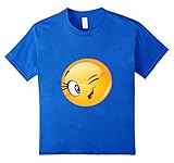 Cute Wink Smile Emoticon t-shirt Smiley Eyelashes Pretty