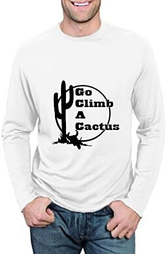 Allure Love O Funny Sayings Slogans High Quality Characters Long Sleeve mens T-shirt Size S