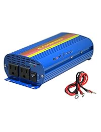 bixpower 36 V (30 V ~ 45 V) DC a 110 V AC 500 W True Power Inverter de onda sinusoidal pura