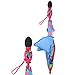 Hasbro Girls Little Pony 'Squeeze and Flap' Fun Rainwear Umbrella, Blue, Age 3-7
