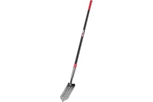 HANTOP 4-Inch Trench Shovel Trenching Spade Irrigation Shovel Narrow Spade Trench Digger Tool,57 inches