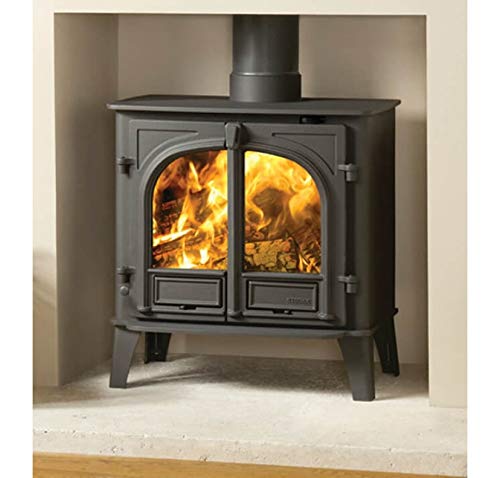Stovax Stockton 8 Stove Glass 272 mm * 185 mm Double Door High Definition