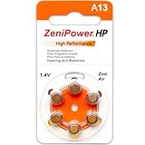 ZeniPower Hearing Aid Batteries Size: 13 (120 Batteries)
