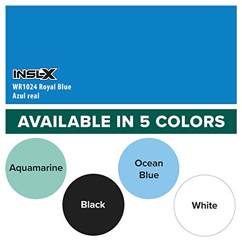 INSLX Waterborne, SemiGloss Acrylic Pool Paint, Royal Blue, 1 Gallon
