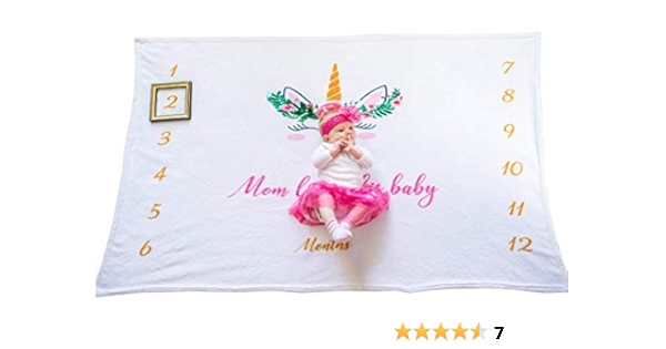 personalized organic baby blanket
