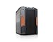 Rexgear 1 Micro ATX Cube PC Case with Removable Trays for Easy Installation, Orange