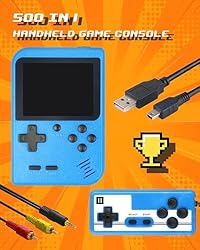 Hikonia Handheld Game Console,Portable Retro Video