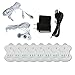 Full Body Digital Meridian Massager Healthy Care Pulse Slimming Muscle Relax Massage Electric Massager With 8x Pads