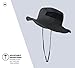Tough Headwear Fishing Hat for Men & Women - Boonie Hat - Mens Beach Hat, Camping Hat, Gardening Hat, Outdoor Hat, Floppy Hat Dark Gray
