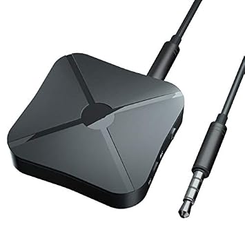 Leoie Portable 2 in 1 Wireless Bluetooth 4.2 Audio Transmitter Receiver TV Car Music Receiver Universal Music Adapter for Headphone Speaker