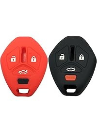 Funda protectora para llave de coche Mitsubishi (2 unidades)