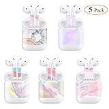 Fastcar7 Airpods Skin Stylish Sticker Compatible for Apple Airpods Earbud and Charging Box, Personalized Protective Sticker Your Airpods Mutiple Pack of 5