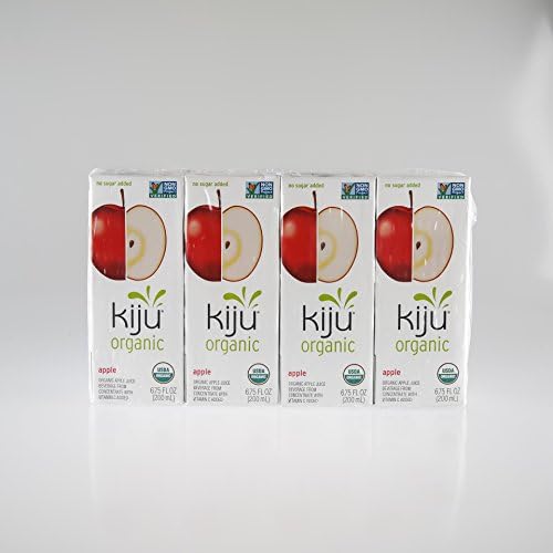 Kiju Organic Apple Juice 6.75 FL OZ (4 COUNT)