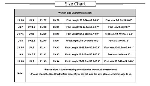 Women's Soft Flat Shoes,Breathable Walking Leather Loafers Round Toe Driving Shoes Slip On Sneakers Office Work Shoes (Black, US:7)