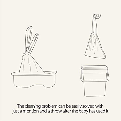 5 Potty+Liners+Disposable+Travel+Drawstring