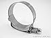 5x Premium 304 Stainless Steel T-Bolt Turbo Silicone Hose Clamp 2 Inches 53-59mm