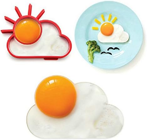 UltiSmart(TM) Breakfast Creative Silicone Cute Sun Cloud Egg Mold Fried Egg Mold Pancake Mold Kids Diy cooking tools Worldwide Store